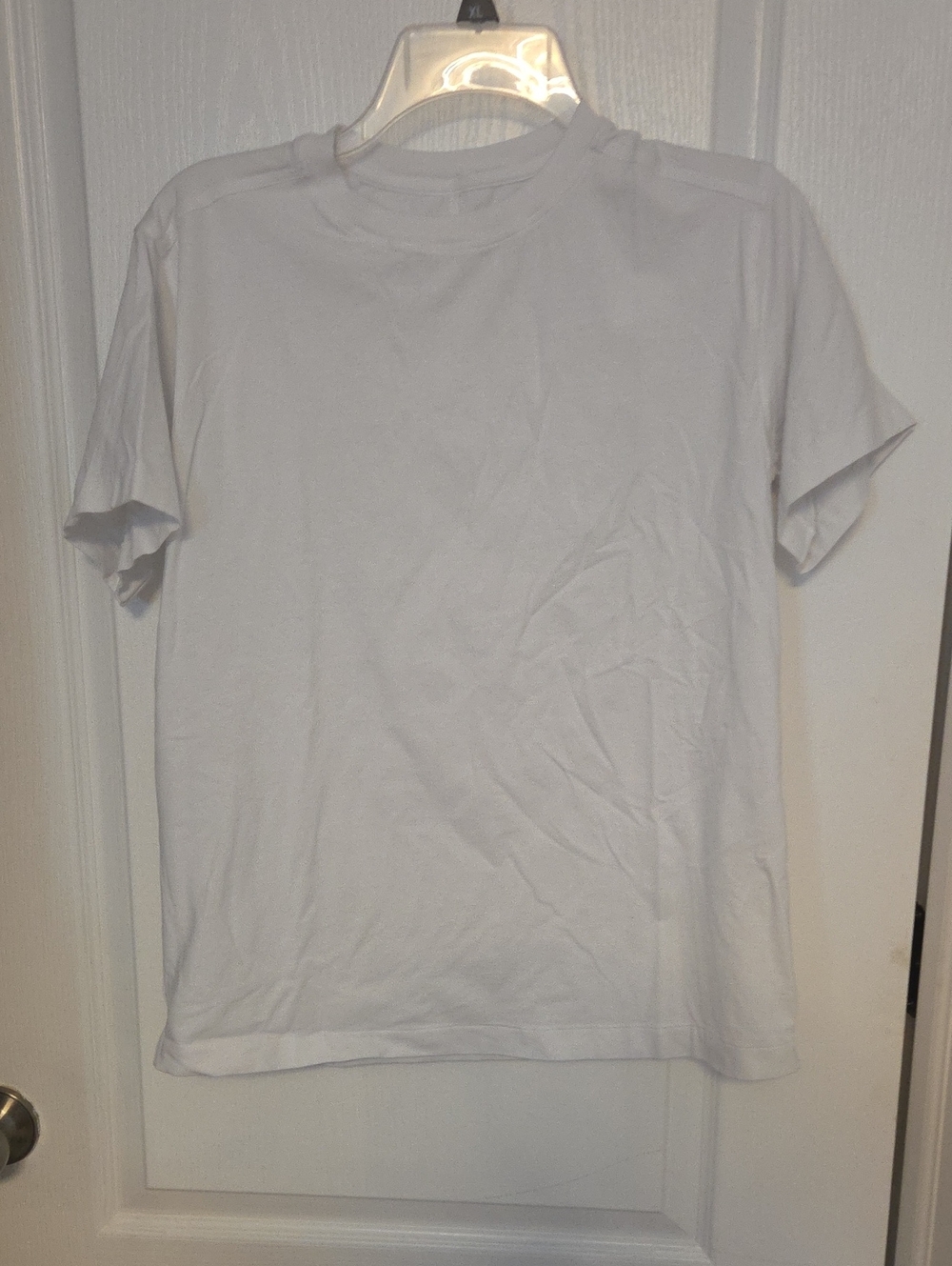 Lululemon White Crew Neck T-Shirt